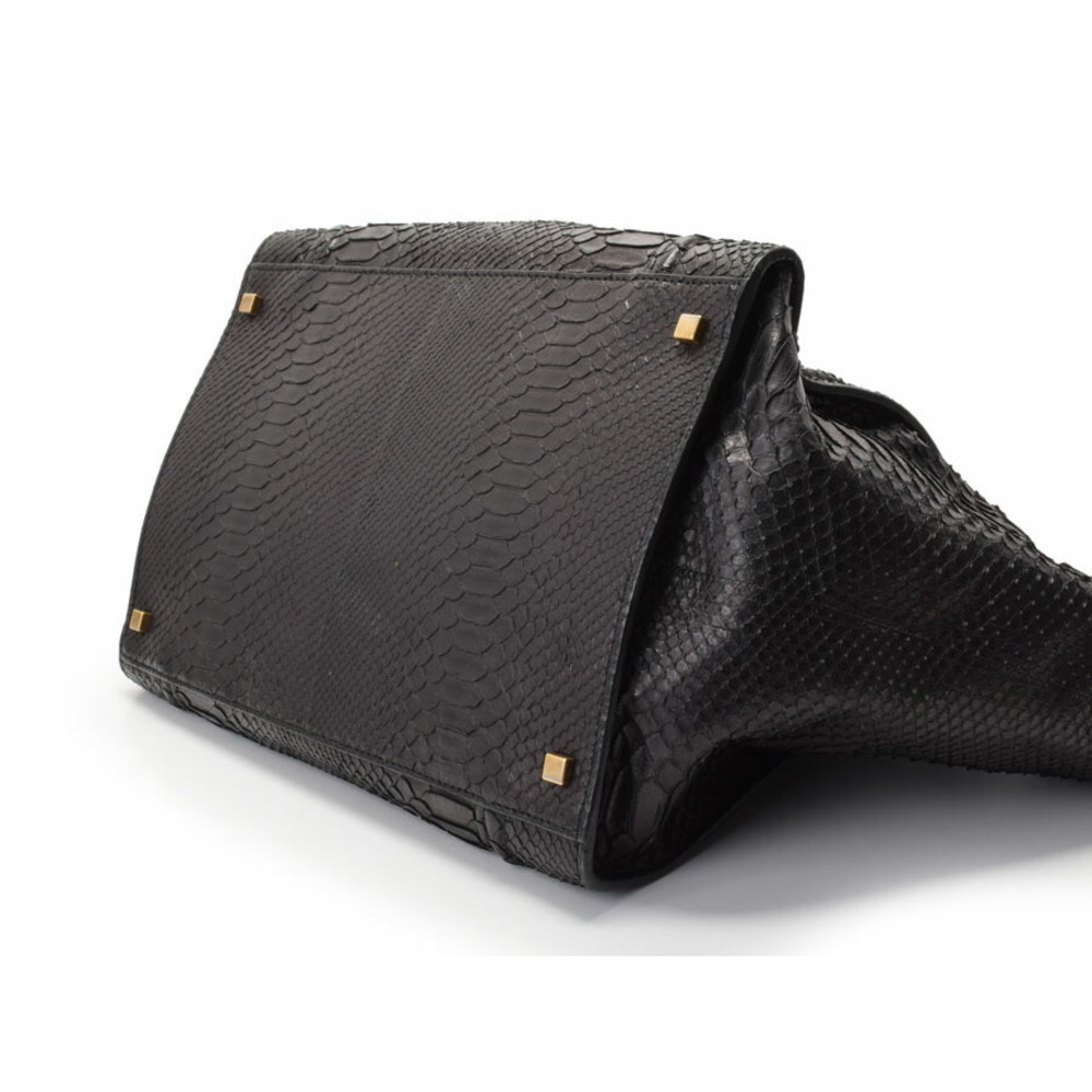 Celine Python Phantom Luggage Black - image 6